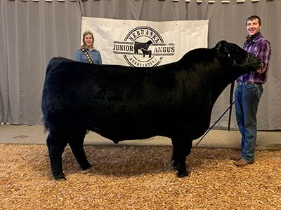 Grand Champion Bull SR Growth Fund 044 shown by Mathias Schulte, Kearney